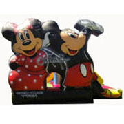 inflatable Minnie Mickey castle